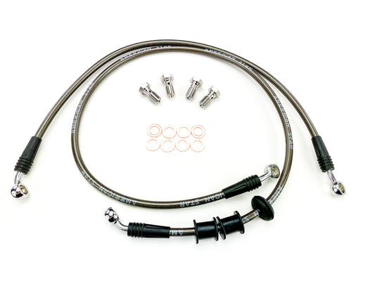 Speedline'z Honda Grom 125, MSX 125 Front & Rear Stainless Steel Brake Line Set 2014-2023