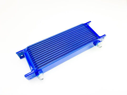 Speedline'z Motorsports High Performance Candy Blue Powder Coated 13 Row Oil Cooler