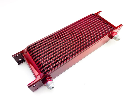 Speedline'z Motorsports High Performance Candy Red Powder Coated 13 Row Oil Cooler